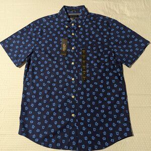 Banana Republic Short Sleeve Floral Button Up (Medium) New With Tags